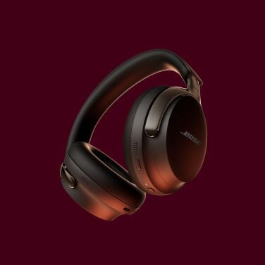 headphone Ultra Bose QuietComfort 2nd gen dengan warna hitam