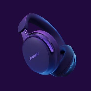 headphone Ultra Bose Quietcfort 2nd gen di tengah malam warna violet