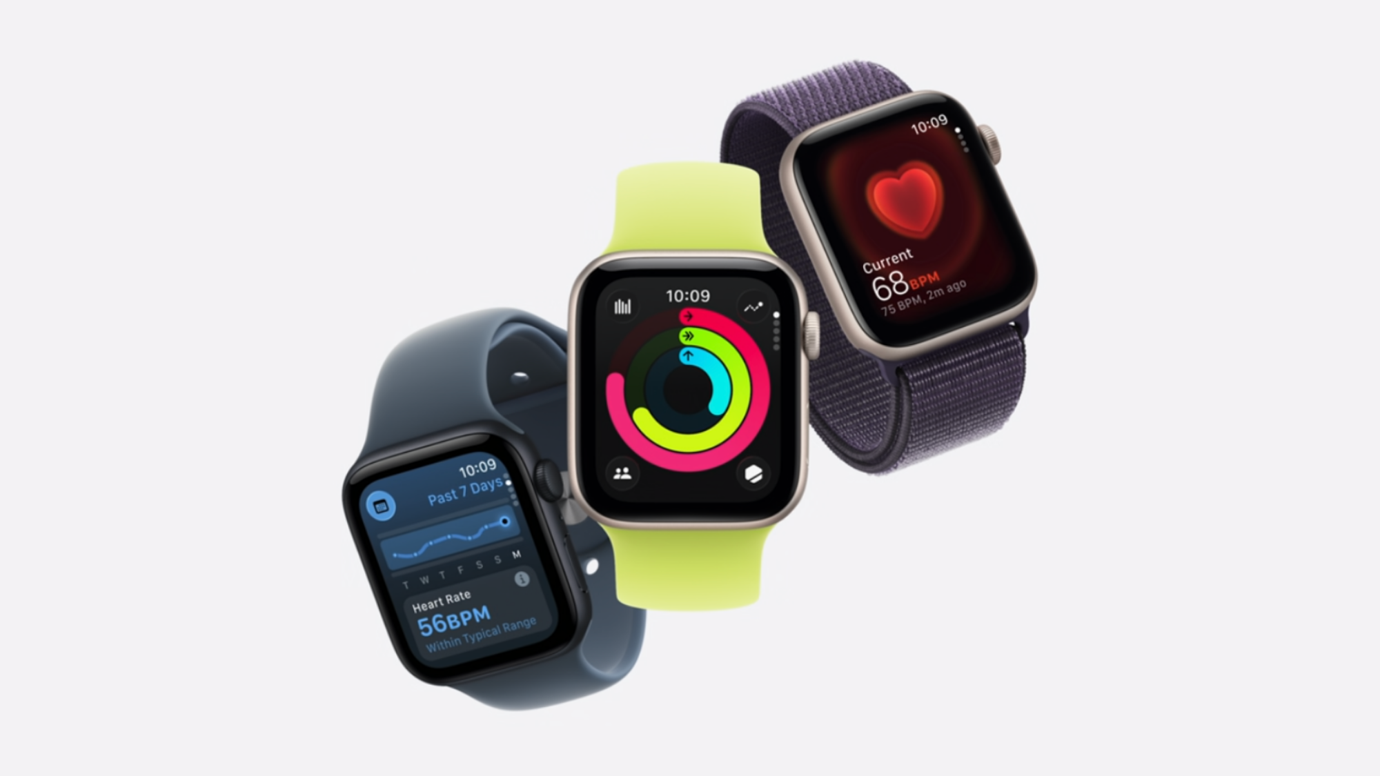 Tiga model Apple Watch SE 3