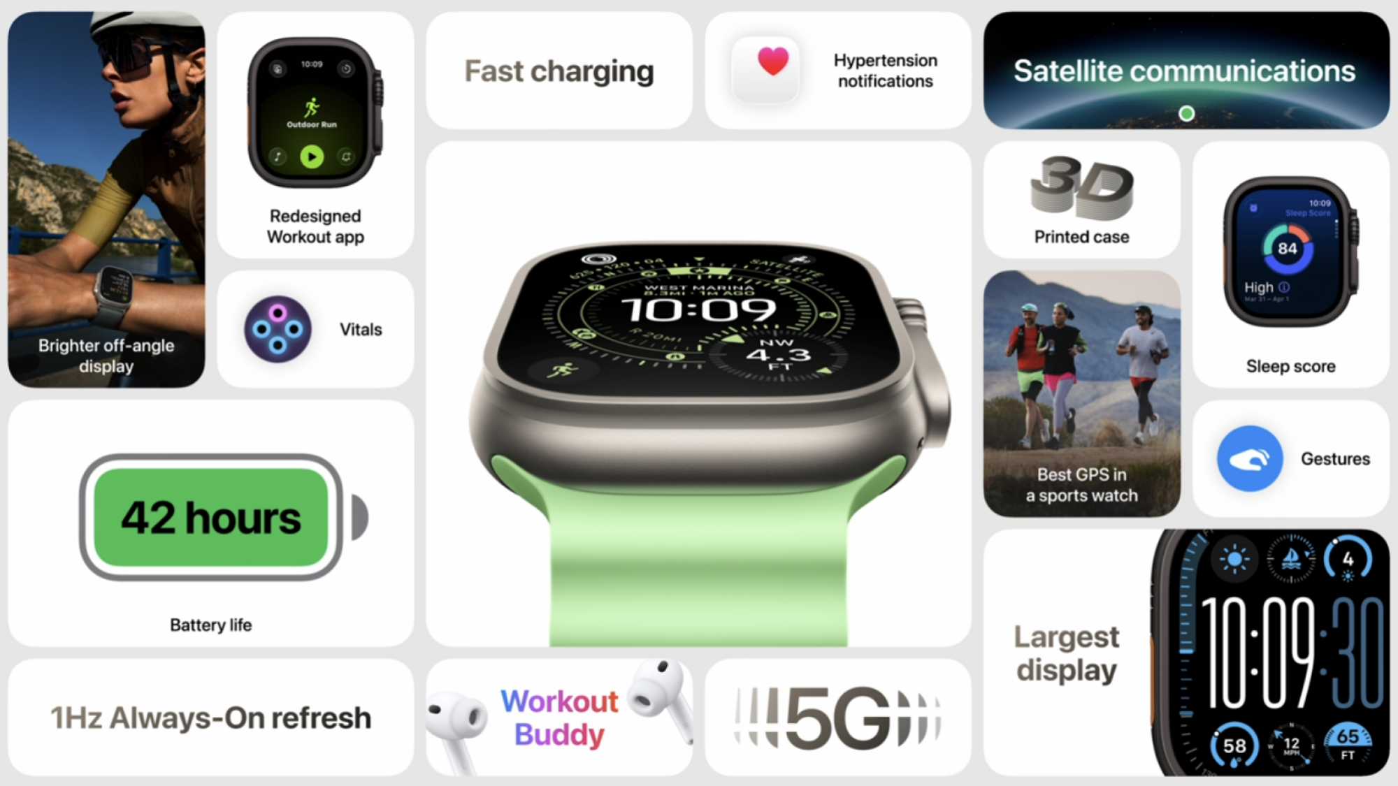 Tangkapan layar spesifikasi Apple Watch Ultra 3